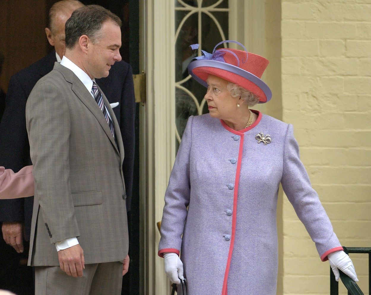 Queen Elizabeth II, Tim Kaine (copy)